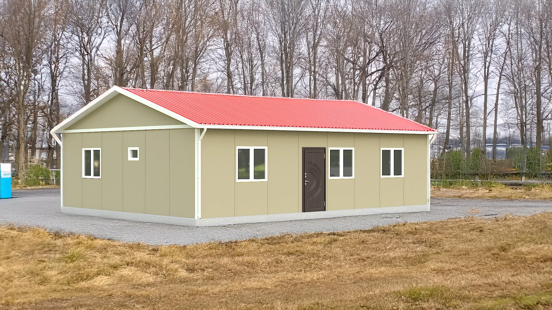  79 metrekare  Prefabrik Ofis